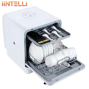 <span class=keywords><strong>Lavavajillas</strong></span> de Sobremesa Mini para el Hogar, Portátil, Totalmente Automático, con Tanque de Agua, Lavado, Desinfección y Secado para Casa, RV, Hotel - Product Image 1
