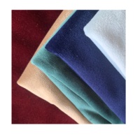 Tissu en velours hollandais multicolore tricoté respirant pour la doublure de voiture, les vêtements de nuit et le textile de maison (vente en gros)