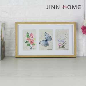 Mới thiết kế đặc biệt hoa ảnh bướm vỏ dày Mẫu hiển thị khung tường nghệ thuật khung gỗ hình ảnh - Product Image 5