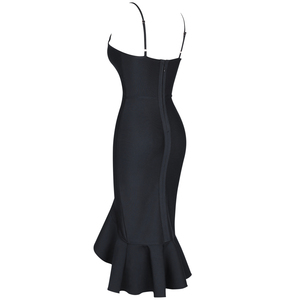 2021 nuovo elegante spacco laterale da donna in discoteca <span class=keywords><strong>abiti</strong></span> da sera lunga sirena da spiaggia <span class=keywords><strong>abiti</strong></span> fasciati per donne Sexy - Product Image 6