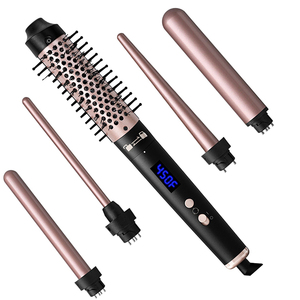 FYD Wholesale Ensemble de fer à friser électrique en céramique 5 en 1, chauffage PTC commercial, affichage de la température LED, 160-220 ℃   Coiffure - Product Image 2