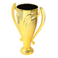 Accessoires de trophée en plastique doré au design personnalisé Corps de trophée Pièces de trophée magnifiques