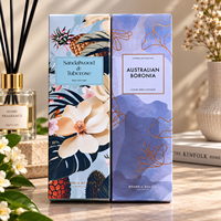 Boîte d'emballage imprimée pour bougies parfumées, boîte personnalisée pour bougies de soja, boîte en papier à double rabat, boîte de couleur, emballage cadeau de luxe, fournisseur OEM