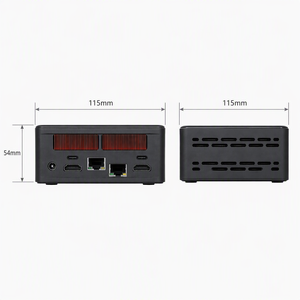 <span class=keywords><strong>Mini</strong></span> PC Empresarial Nuc para Oficina, Implementación Thin Client, I5 I7, LAN Dual de 2.5G, 2*DDR5, Computadora de Escritorio de Aluminio, OEM - Product Image 6