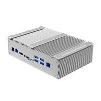 Mini PC Industrial Personalizado con Carcasa de Aleación de Aluminio, Carcasa de Perfil de Aluminio para Controlador Industrial, Máquina Todo en Uno