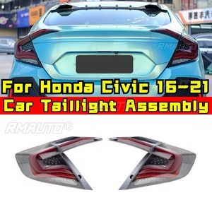 Para Honda Civic 10.ª generación 2016-2021, luz diurna LED, faro antiniebla impermeable, conjunto de luces traseras para coche, kit de carrocería - Product Image 1