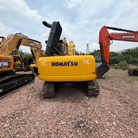 Livraison rapide mondiale, qualité supérieure, prix bas, excavatrice Komatsu PC130 d'occasion, machine d'occasion Komatsu PC130, excavatrice d'occasion, originale du Japon