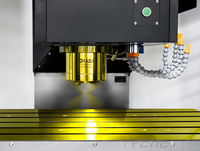 Centre d'usinage vertical CNC VMC850 à prix compétitif avec commande GSK, broche BT40, changement d'outil automatique, broche simple
