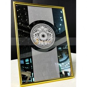 LL234 Placa de Acero Inoxidable 304 con Patrón de Latón Antiguo, Grabado PVD en Color Cobre, Oro, Oro Rosa, Bronce, Impermeable, Plegable y Resistente - Product Image 5