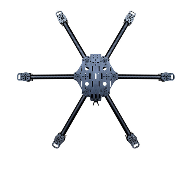 Wholesale Price 6 Axis 14 Inch Frame Carbon Fiber Long Range Quadcopter 6-Axis Hexacopter Agriculture Drone Frame