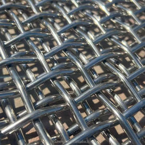 जंग प्रतिरोधी बुना हुआ स्टेनलेस स्टील वायर मेष खदान वेल्डिंग और काटने की सेवाओं के लिए वर्ग छेद के साथ जंग प्रतिरोधी - Product Image 2