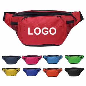 Nouvelle Sacoche de Ceinture Oxford Imperméable Multi-Poches, Sac Banane Personnalisable avec Logo, Sac à Bandoulière Zippé pour Hommes, Idéal pour les Voyages et Activités de Plein Air - Product Image 1