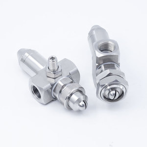 หัวฉีดพ่นละอองละเอียดแบบปรับแรงดันได้ 1/4 นิ้ว สำหรับพ่นละอองน้ำและแก๊ส แบบผสมสองของเหลว รุ่นใหม่ - Product Image 2