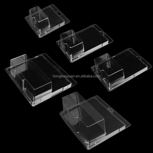 Bán Hàng Nóng Có Thể Tái Chế PVC/Pet Vuông Nhựa Hiển Thị Trường Hợp Trong Suốt Bảo Vệ Vỏ Thẻ Hộp Bánh Xe Cho Đội Vận Chuyển Nến - Product Image 2