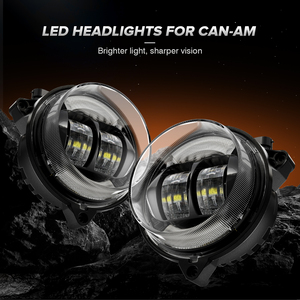 Phare LED pour <span class=keywords><strong>Can</strong></span>-<span class=keywords><strong>Am</strong></span> <span class=keywords><strong>Outlander</strong></span> 650 (2013-2018), accessoires ATV/UTV pour <span class=keywords><strong>Can</strong></span>-<span class=keywords><strong>Am</strong></span> <span class=keywords><strong>Outlander</strong></span> 1000 1000R MAX 850 800R XMR (2018-2022) - Product Image 2