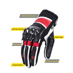 SULAITE Touchscreen guanti protettivi guanti da Motocross Guantes De Carreras Logo personalizzato guanti da moto - Product Image 5