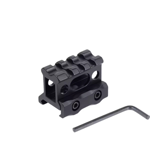 Adaptador de Montaje de Luz Roja de Acero de 1 Pulgada Personalizado con 5 Ranuras para Caza y Equipo de Exterior, Ligero y Duradero - Product Image 1