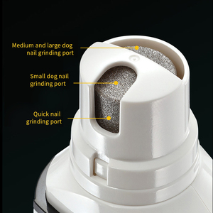 เครื่องเจียรเล็บไฟฟ้าเสียงเงียบชาร์จด้วย USB ป้องกันการกระเด็นอุ้งเท้าอุปกรณ์ตัดแต่งเล็บสุนัข - Product Image 3