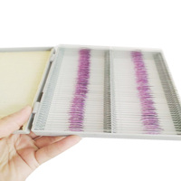 High Quality Mixed 100pcs Zoology Prepared Microscope Slides Botany Set