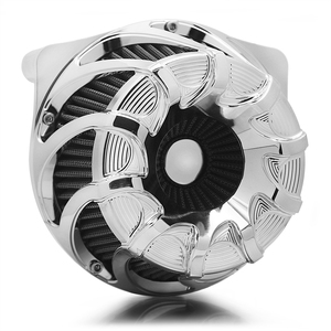 Chrome CNC Nhôm Trôi Cắt Không Khí Sạch Hơn Lượng Cho Harley Softail Deluxe Dyna Chất Béo Bob 08-15 Đường Vua Đường Phố Trượt 99-07 - Product Image 1