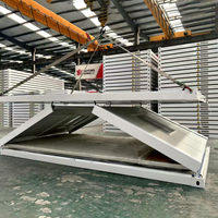 Maison préfabriquée pliable de type Z prête à l'emploi, conteneur plat à assembler rapidement, mini-maison préfabriquée pliable pour l'expédition