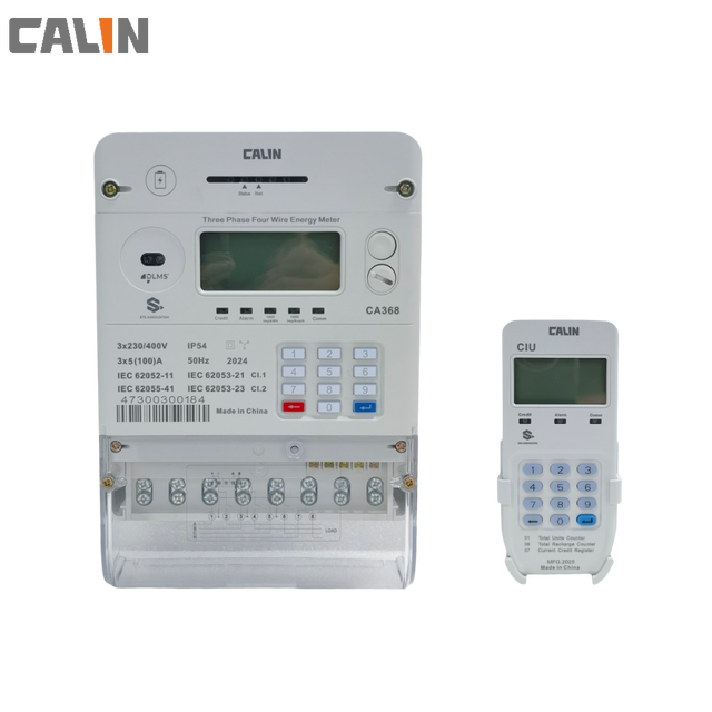 AMI Solution Smart Prepaid Electricity Meters CIU with RF/LoRa/LoRaWAN/PLC/G3PLC/GPRS/4G Communication Energy Meter