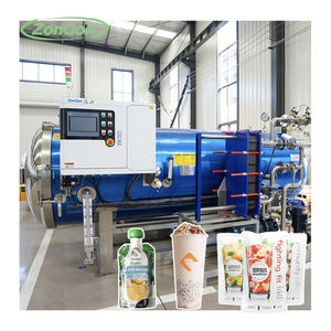 מכונת עיקור אוטומטית לחלוטין עם התזת מים לאריזות שקיות מרק עוף - Product Image 3