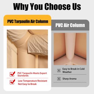 เต็นท์แคมป์ปิ้งพองลม Litai Antour AT-6.3 ขนาดพกพา 6.3 ตร.ม. สำหรับ 4 ฤดู แบบห้องนอนเดียว ห้องนั่งเล่น ติดตั้งง่าย สำหรับ 2-3 คน - Product Image 4