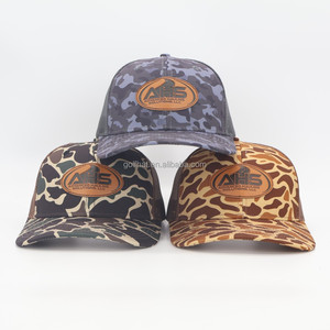 หมวกแก๊ปตาข่าย OEM 6 แผงลายพรางแบบ Trucker ยี่ห้อ Richardson 112 แบบ Snapback  ออกแบบพิมพ์ลายตามสั่งอย่างมืออาชีพ พร้อมป้ายหนังโลโก้ - Product Image 3
