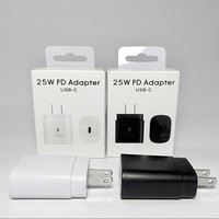 Cargador Rápido USB-C PD 3.0 de 25W para S26/S25/S24/S23/S22/S21 - Adaptador de Corriente de Carga Súper Rápida