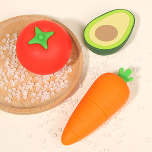 Ensemble de jouets de coupe sensoriels pour tout-petits de qualité supérieure jeu de cuisine en Silicone sûr pour l'apprentissage préscolaire Interaction parent-enfant - Product Image 3