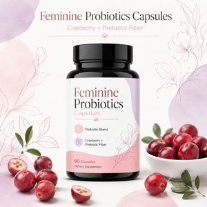 Probiotiques pour la santé des femmes Gynable, capsules, complément alimentaire efficace pour la digestion, amélioration de la beauté, certifié GMP/HACCP, 60 unités - Product Image 2