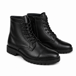 Bottes en cuir de luxe à hauteur de cheville, style Chelsea moderne, confortables, décontractées, pour l'extérieur, fabricant en gros - Product Image 6