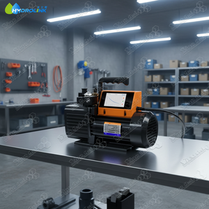 एलिटेक v900 बुद्धिमान एचवीएसी वैक्यूम पंप <span class=keywords><strong>9</strong></span> <span class=keywords><strong>cfm</strong></span> 2 चरण रोटरी वेन टच स्क्रीन स्मार्ट वैक्यूम पंप - Product Image 2