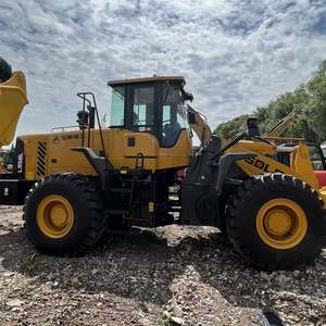 Cargador de ruedas LG958L usado con componentes de núcleo de motor 5 toneladas con cubo de roca Mini cargador frontal de marca china - Product Image 6