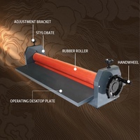 Laminateur manuel 650/700/750/1000/1300 pour affiches PVS - Machine à plastifier à froid pour films BOPP et photos