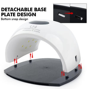 थोक 48W दोनों हाथ और पैर यूवी दीपक कील ड्रायर प्रकाश त्वरित सुखाने नेल पॉलिश ड्रायर का नेतृत्व किया - Product Image 3