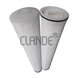 Cartuchos de filtro do fluxo alto 5 mícrons PP plissaram filtros do saco com alojamentos do saco do tamanho 1 e do tamanho 2 para a maquinaria do tratamento da água - Product Image 4