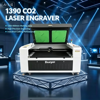 Máquina de grabado láser CO2 1390 de alta precisión 300W para acrílico madera plástico papel piedra vidrio MDF con  Ruida