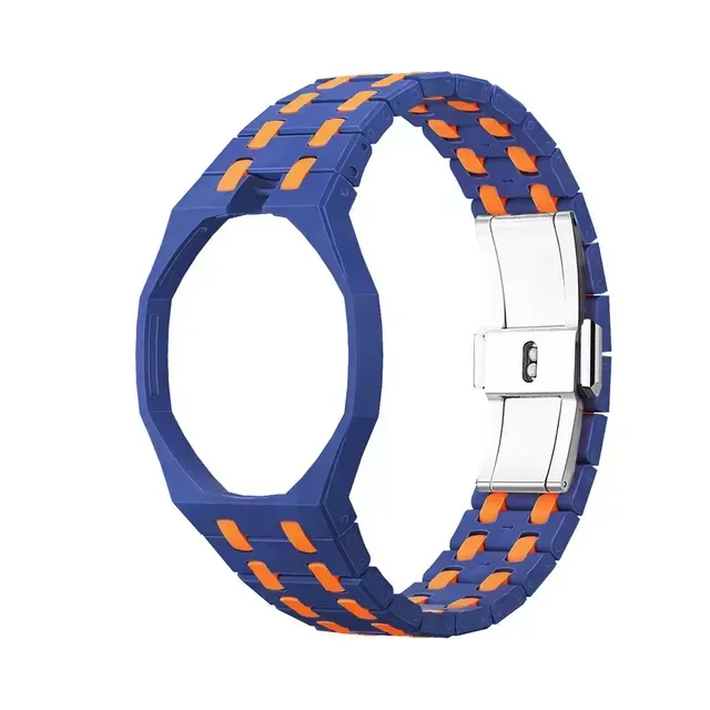 Ligne bleu foncé-orange 12h00