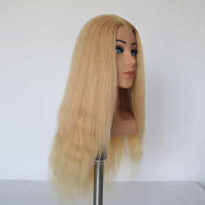 Tête de mannequin d'entraînement pour cheveux longs et raides 613 pour l'école de <span class=keywords><strong>coiffure</strong></span> et la pratique du tressage - Product Image 1