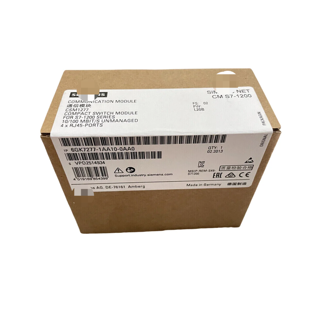 6GK7 277-1AA10-0AA0 NEW S7-1200 Compact Switch Module 6GK7 277-1AA10-0AA0