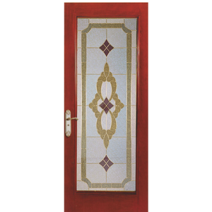 Inserts en vitrail biseauté pour porte d'entrée, <span class=keywords><strong>verre</strong></span> <span class=keywords><strong>baroque</strong></span> en losange pour porte d'entrée, vitrail personnalisé pour porte. - Product Image 5
