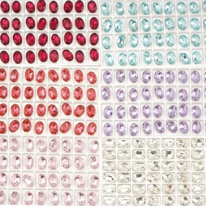 Wholesale K9 Pointed-bottom Round DIY Jewelry Accessories 12 Facets Flatback Non Hot Fix Glass <b>Drills</b> (colored Nail <b>Drills</b>) - Product Image 4