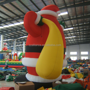 Papá Noel inflable alto = 4m dibujos animados <span class=keywords><strong>inflables</strong></span> decoración <span class=keywords><strong>de</strong></span> <span class=keywords><strong>Navidad</strong></span> muñeca <span class=keywords><strong>de</strong></span> buena calidad - Product Image 3