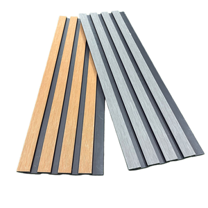 Panel de Pared Exterior Compuesto Coextruido WPC Moderno, Impermeable, Fluorescente, Resistente a los Rayos UV, Liso, para Exteriores - Product Image 2
