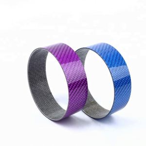 Tubos de Fieltro de Carbono con Degradado Azul 3K, 5mm de Grosor, Temperatura de Trabajo 200°C, Surtido Ligero para Proyectos DIY y Modelos RC - Product Image 6