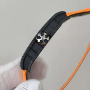 Montre mécanique de luxe pour homme 35-01 avec boîtier en fibre de carbone, montre mécanique carrée classique pour homme - Product Image 6