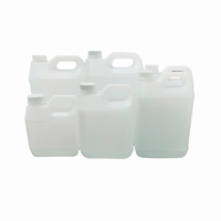 Bouteille en plastique ronde vide HDPE de 1000 ml, 1 L, 2 L, 2,5 L, 3 L, 4 L, 5 L pour emballage de shampooing et de soins de la peau