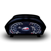 Le tableau de bord numérique LCD pour BMW F10F18F06F12F02 F30 E90E60 E/Fseries prend en charge le partage d'écran Apple/Android Carplay